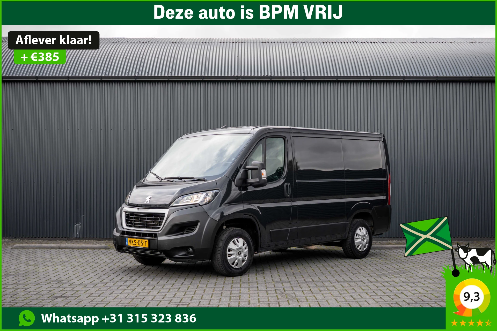 Peugeot Boxer 2021 - 2.2 BlueHDi 120 L1H1 | 120 PK | 3-Zits | Cruise | Airco | Trekhaak afbeelding 1