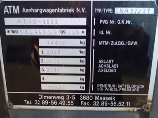 ATM OKA 17 27 1995 - STEEL KIPPER DRUM BRAKE 38M3 afbeelding 9
