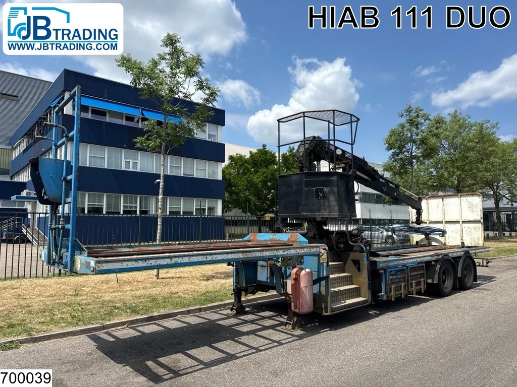 Samro 2008 - open laadbak Hiab afbeelding 1