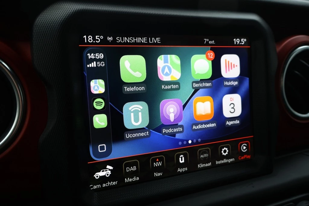 Jeep Wrangler 2019 - 2.0T Unlimited Hardtop + Electrische softtop / liftkit / Warn lier immagine 5