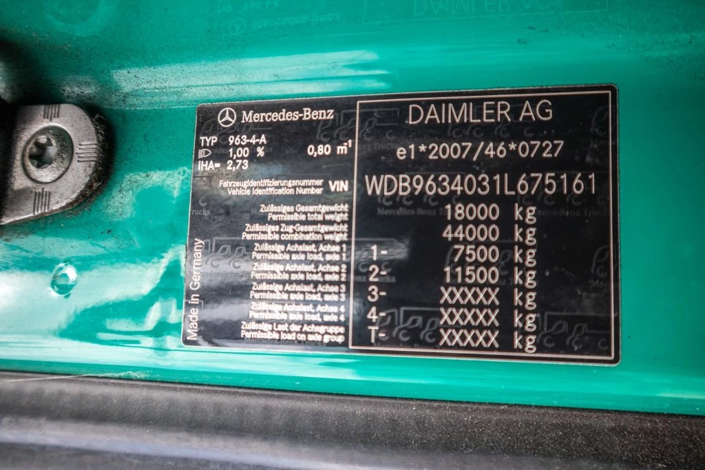 Mercedes-Benz Actros 2012 - 1845 LS+E5 obrázek 11