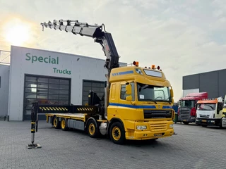 DAF CF 85.460 2009 - 8x2 + Hiab 600E-7 Hipro immagine 1