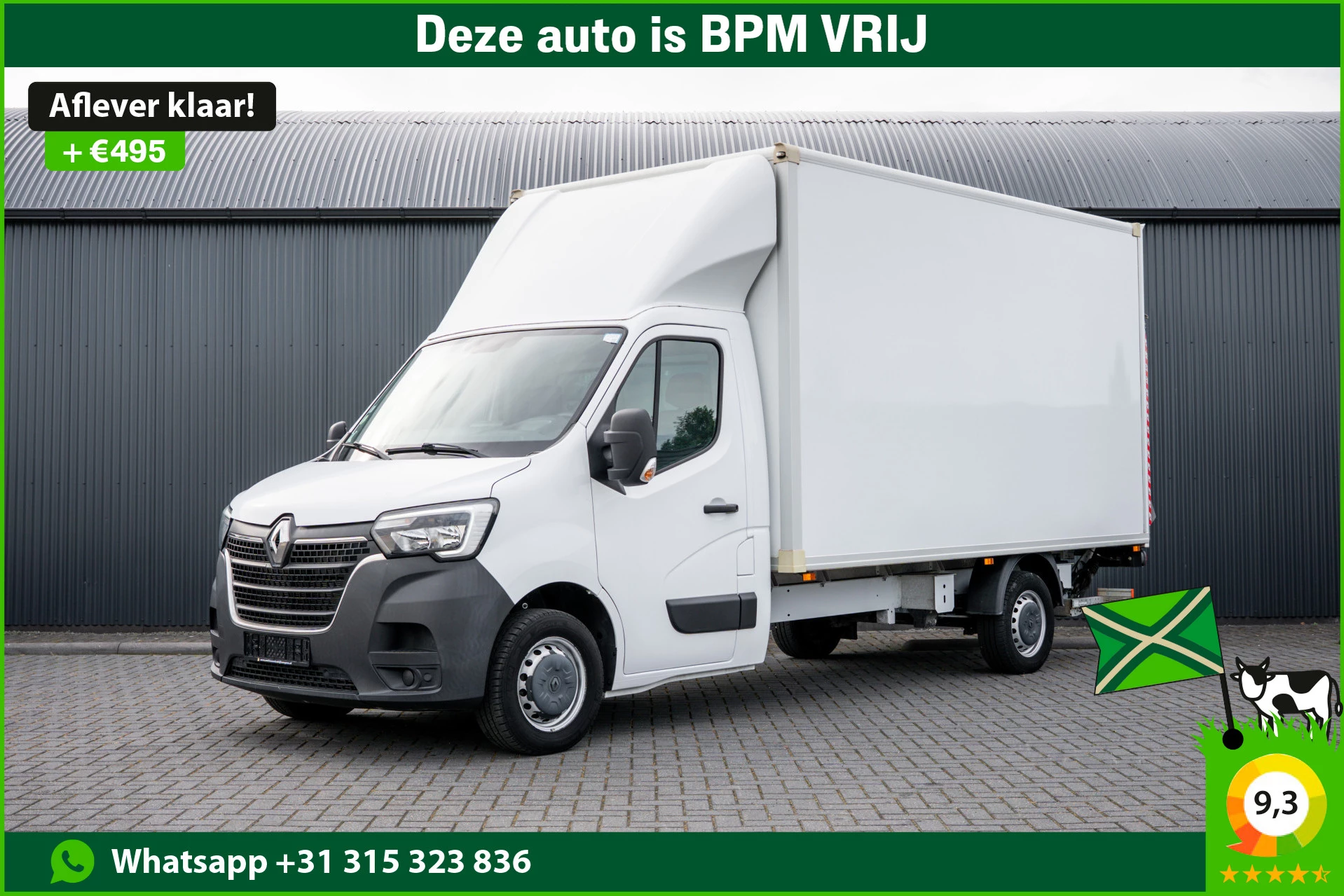 Renault Master 2020 - 15.389 KM! | Bakwagen met Laadklep | 146PK | LED | Airco Bild 1