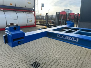 Contar N/A 2000 - 40FT HIGH CUBE chassis / liftaxle / drumbrakes / NL-Chassis/ APK 02-2026 bild 26