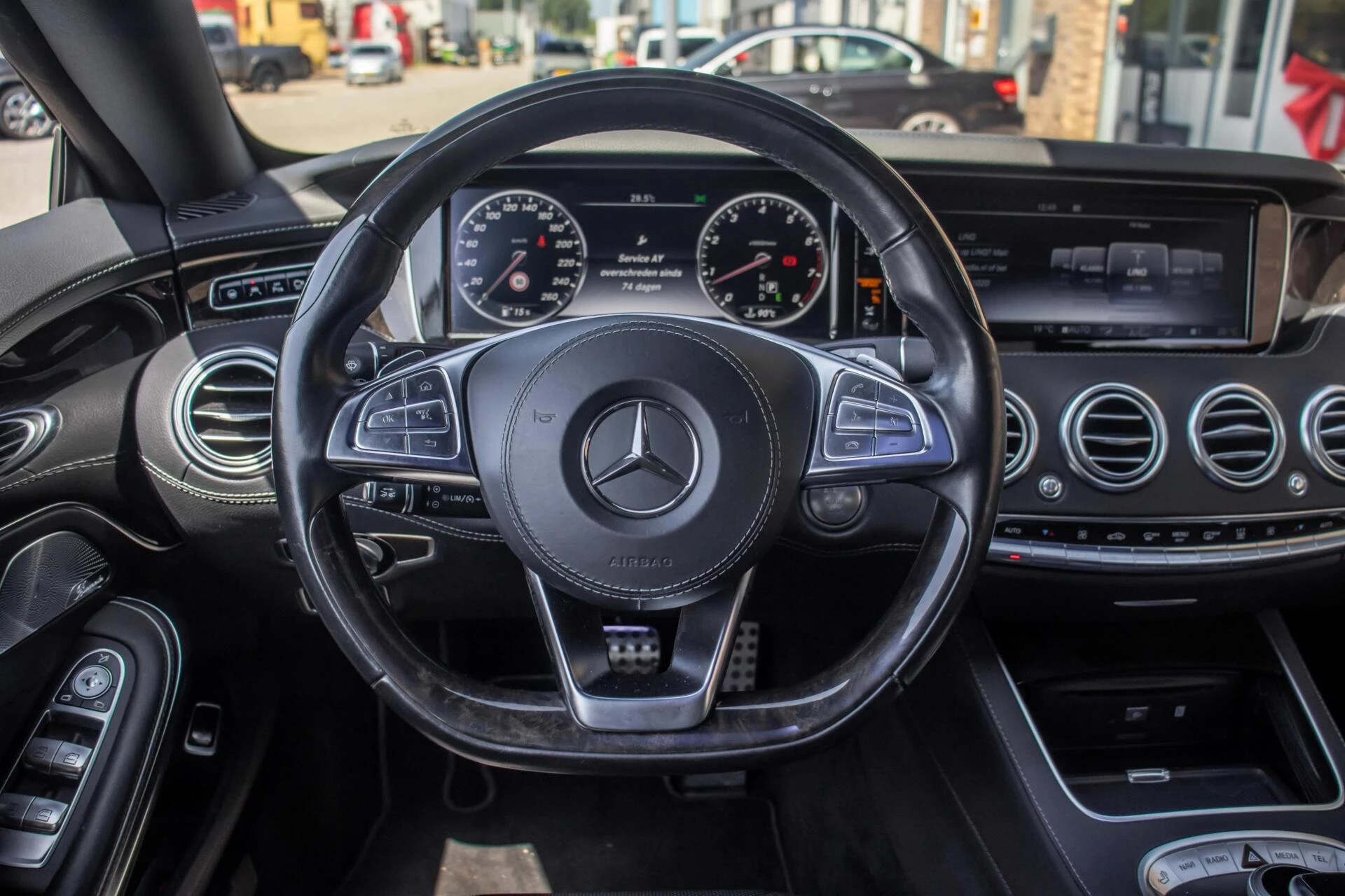 Mercedes-Benz S-Klasse 2015 - Coupé 500,AMG,Burmester,Luchtvering,Ambien afbeelding 15