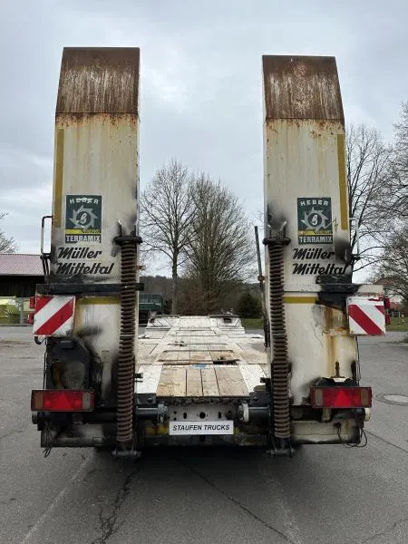 Müller-Mitteltal T4 4-Achs Tieflader Radmulden luftgefedert 2006 - T4 4-Achs Tieflader Radmulden luftgefedert afbeelding 12