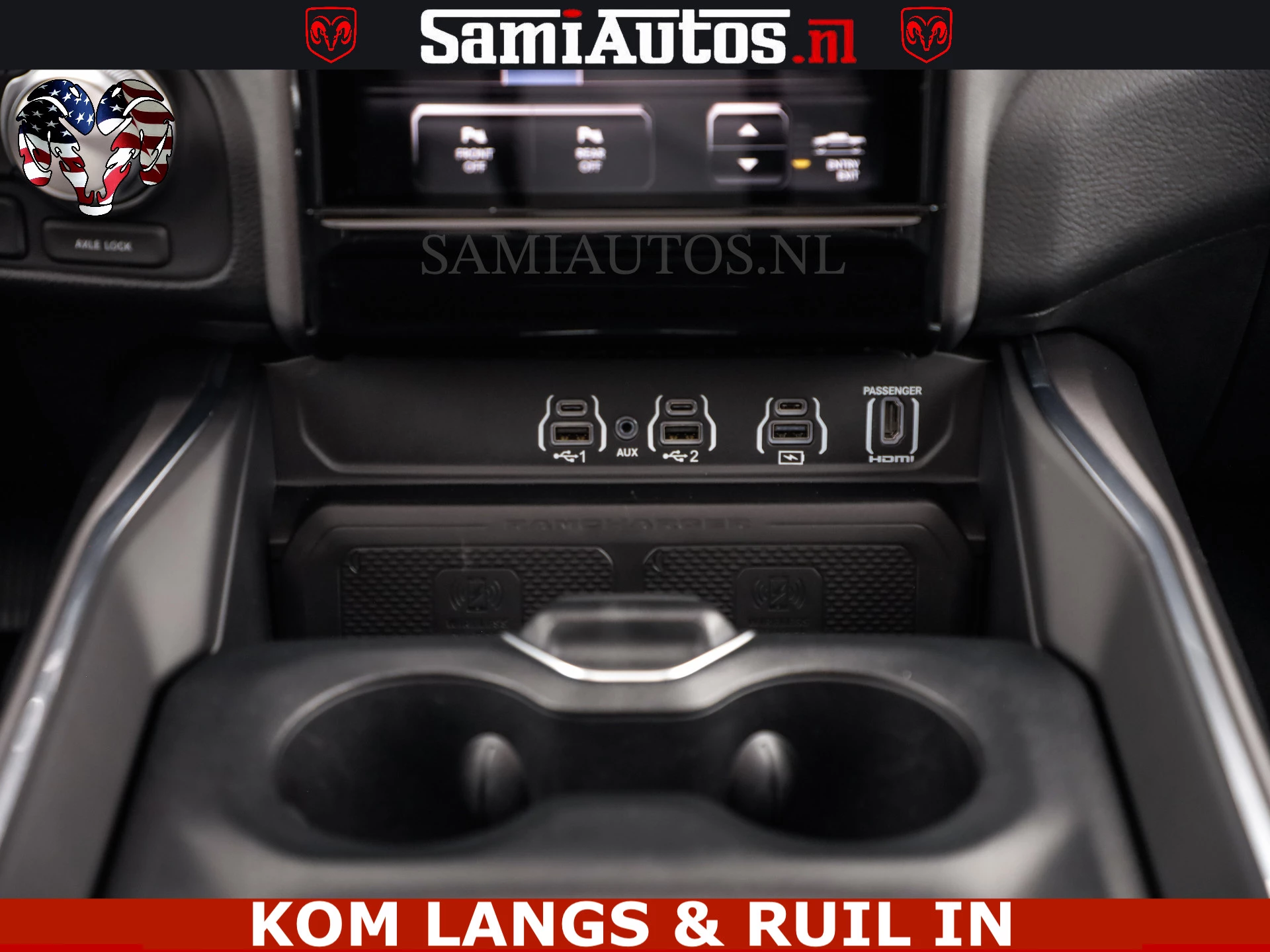 Dodge Ram Pick-Up 2024 - HUD | 420PK | LUCHTVERING | PANO | PASSAGIERSSCHERM | BOM EN BOM VOL | imagen 50