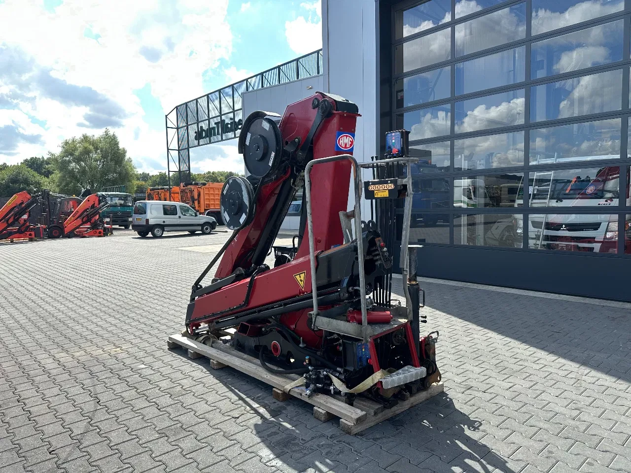 HMF 2018 - 1020 K2 Crane / Kraan / Autolaadkraan / Ladekrane / Kran / Grua / Grues zdjęcie 4