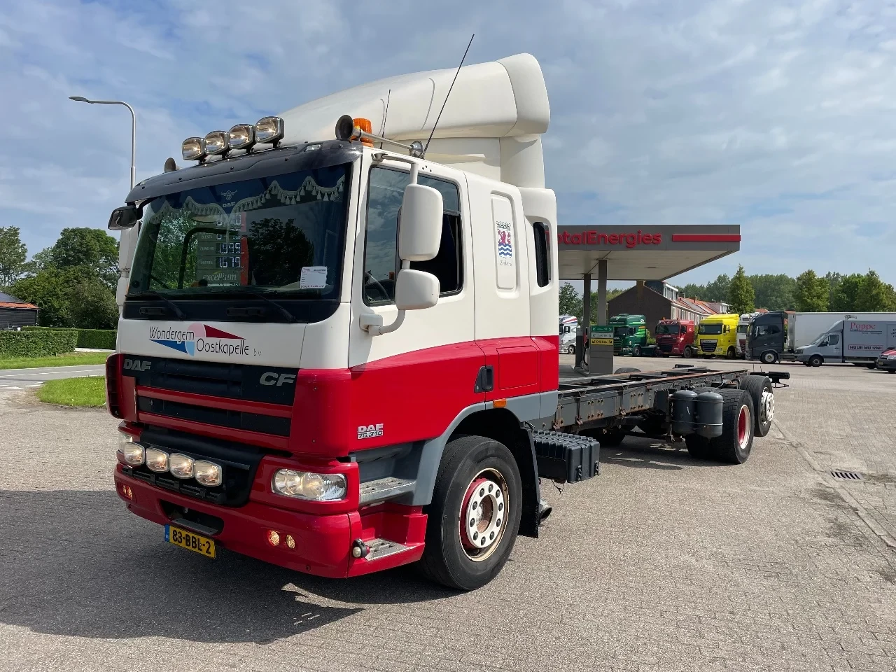 DAF CF 75.310 2013 - CF 75.310 6x2 Chassis Cabine 2013 immagine 1