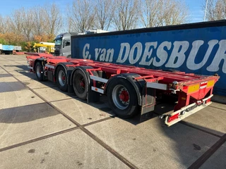 Nooteboom N/A 2001 - CT-53-04D + CT-26-01,COMBITRAILER 2x20-30-40-45ft HC, 3 X LIFT 2 X STUUR  TUV TILL 08-03-2026 bild 6