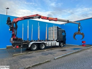 DAF N/A 2018 - XF 530 6x4, Wood transport, Retarder, Loglift ET450 image 8