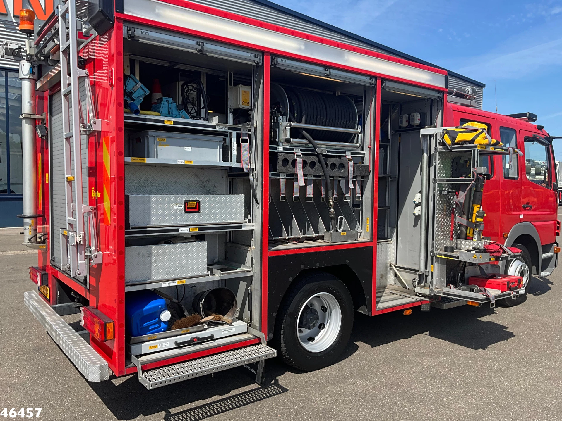 Mercedes-Benz Atego 2007 - 1425 ZIEGLER Brandweer / materiaalwagen Just 41.694 km! afbeelding 4