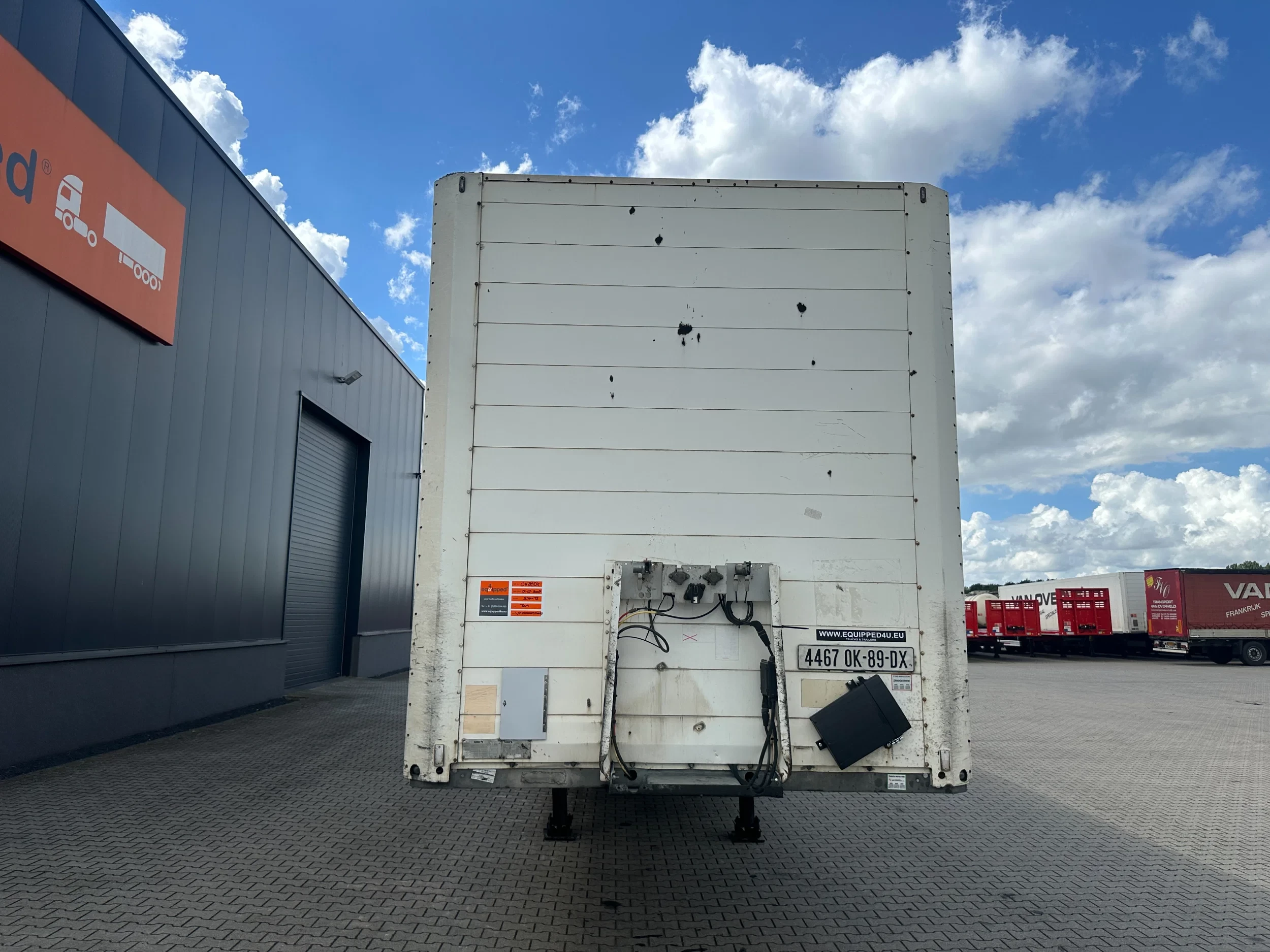 Schmitz Cargobull 2008 - SKO24 / SAF DISC / 2x LIFTAXLE / GALVANIZED / NL-TRAILER afbeelding 11