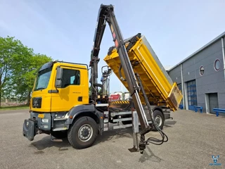 MAN TGM 2009 - TGM18.250 / 4X4 / NL TRUCK / TUV:30-04-2026 / 118783 KM / HMF 1110 K2 / ROTATOR / GOOD TYRES / FULL-STEEL / DRUM BRAKES / MANUAL / 2009 obrazek 1