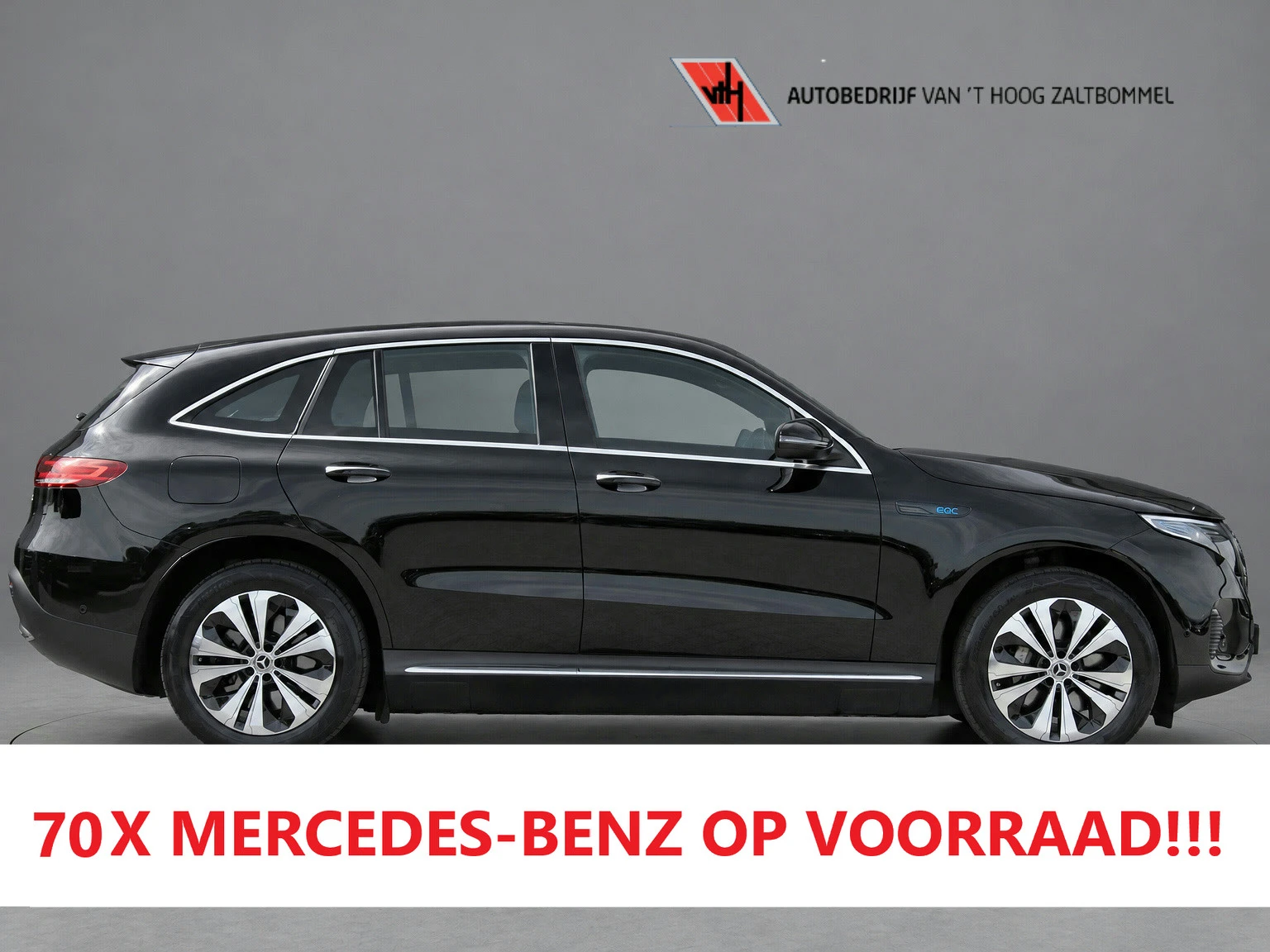 Mercedes-Benz EQC 2021 - 400 4MATIC Business Solution 80 kWh <<MARGE>> LEDER DISTRONIC KEY-LESS GO afbeelding 1