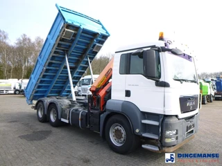 MAN TGS 2009 - 26.400 6X4 tipper + Palfinger PK15002 obrázek 2 náhled