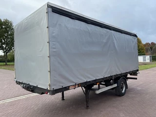 Blomenröhr N/A 2003 - Be oplegger 5.5 ton schuifzeilen schuifdak en laadklep 750 kg afbeelding 4
