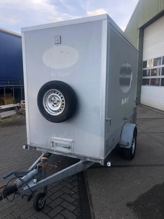 Hapert N/A 1999 - Type R. Enkelas aanhangwagen geremd met verkoopluik Links en rechts. 250x130x180cm. WV-47-XG Zo weg ! imagen 6