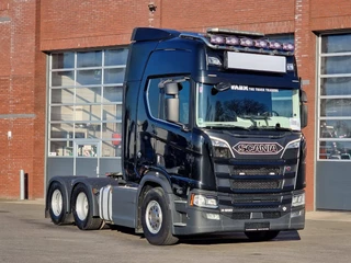 Scania R 2020 - R650 V8 NGS Highline 6x4 - Manual gearbox with retarder - Full air - 2x tank te koop
