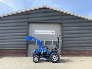 Solis 26 minitractor NIEUW + frontlader op brede agribanden 2026 afbeelding 2 miniatuur