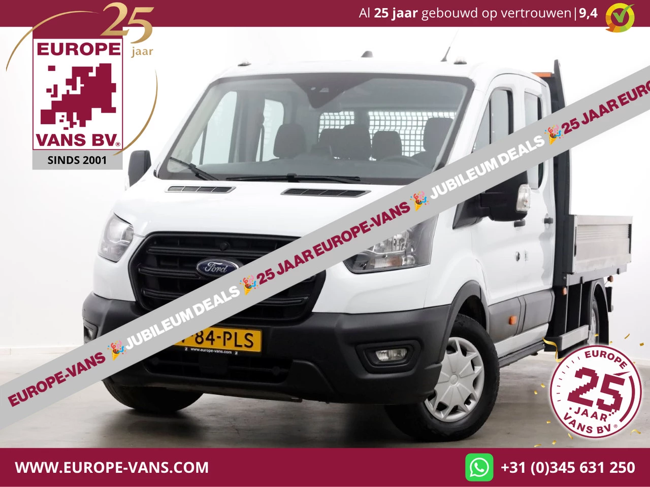 Ford Transit 2023 - 350 2.0 TDCI 130pk Trend L3 D.C. Open Laadbak 01-2023 obrázek 1