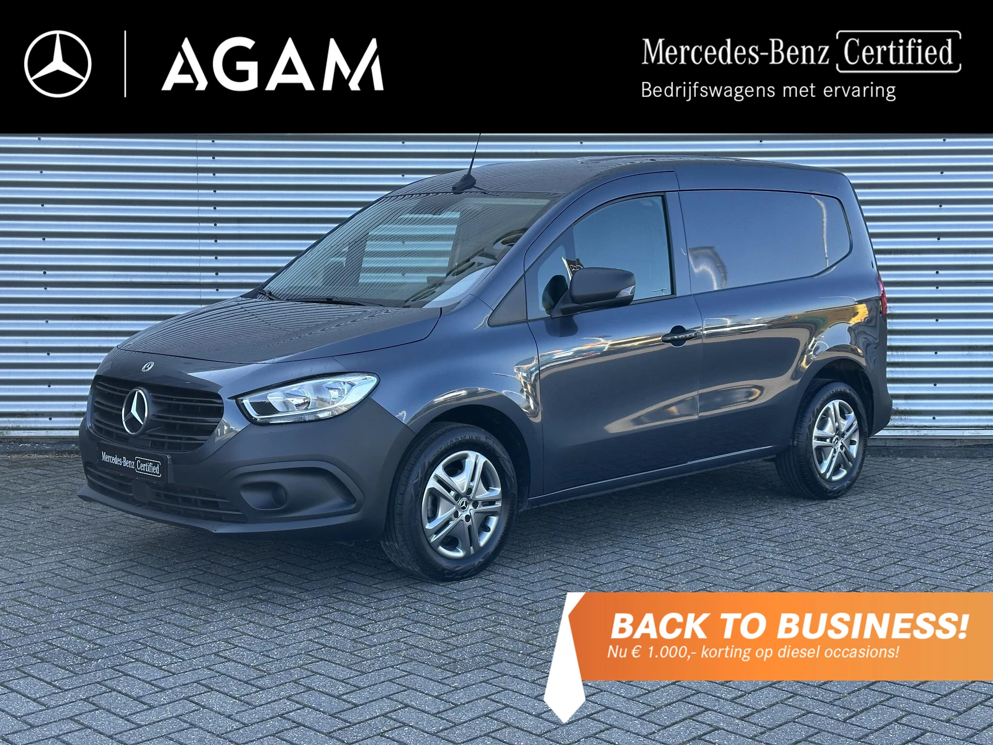 Mercedes-Benz Citan 2024 - 112 CDI L1 Airco Navigatie Trekhaak image 1