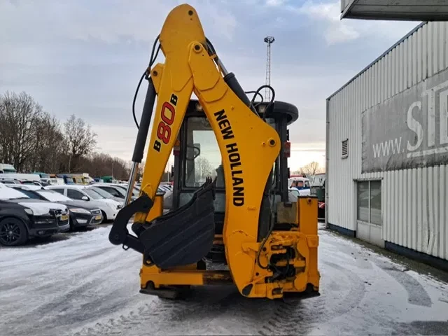 New Holland 2018 - B 80 B - SS , 4x4 , Backhoe Loader , 4in1 Bucket image 7