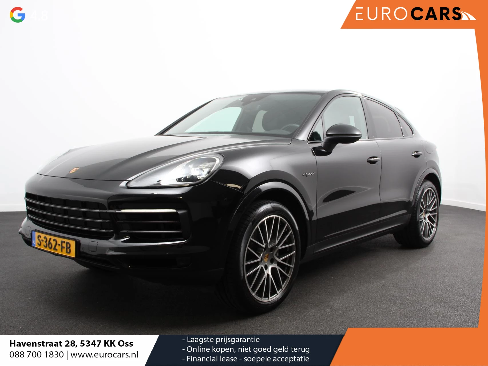 Porsche Cayenne 2023 - Coupé 3.0 E-Hybrid 476pk Platinum Edition image 1