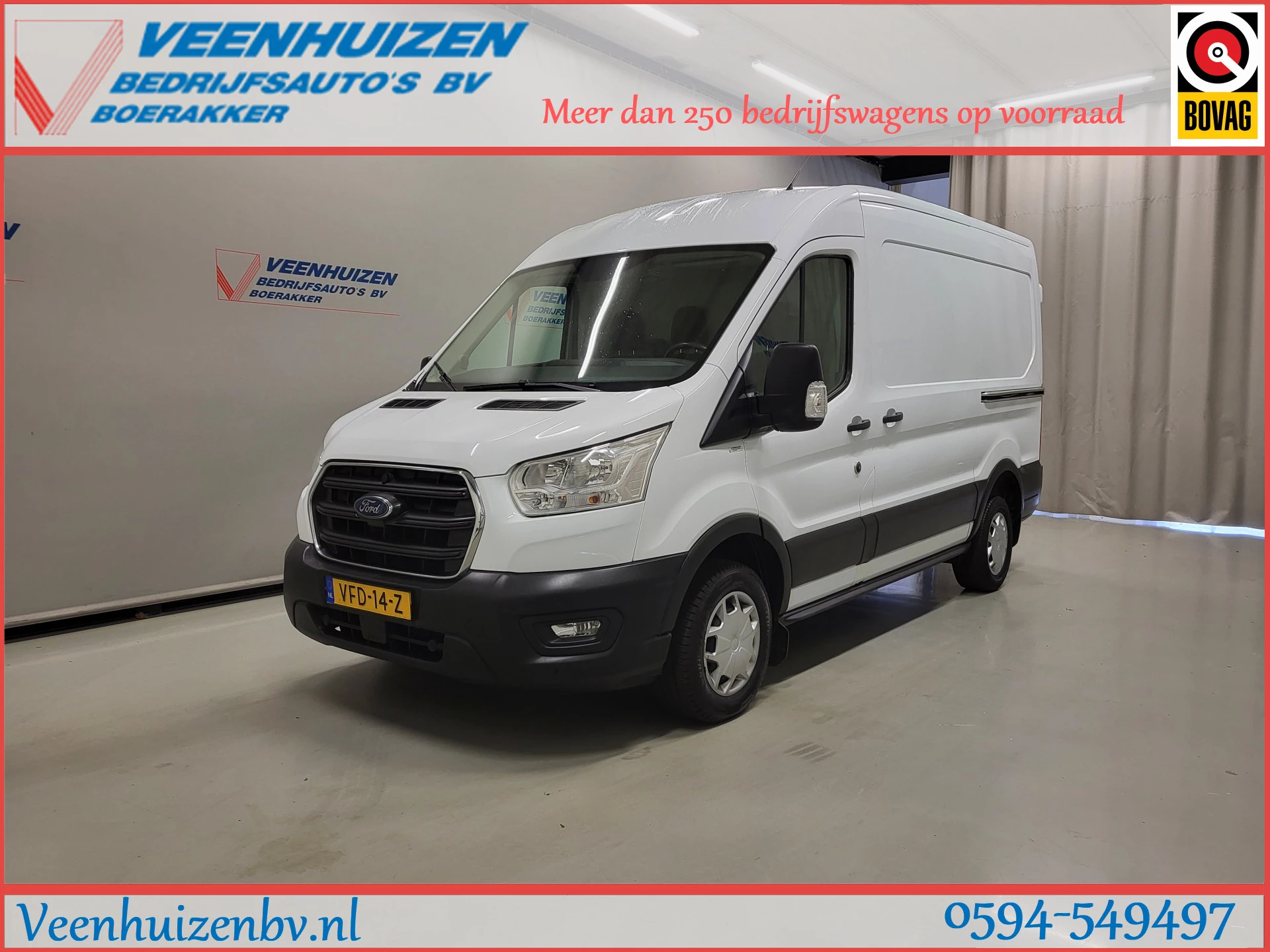 Ford Transit 2020 - 2.0TDCI L2/H2 2X Schuifdeur Euro 6! image 1