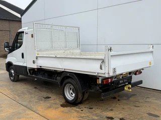 Iveco Daily 2022 - 35C16 3.0 Kipper Dubbellucht L4 Airco Cruise Control 3.5T Trekhaak Lederen bekleding Benne Tipper image 2 thumbnail