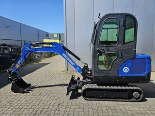 Ultra Force Equipment N/A 2026 - NM25 - Minigraafmachine met Kubota motor en snelwisselsysteem incl. 3 bakken bild 1
