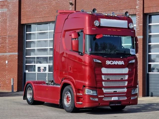 Scania S 2022 - S500 NGS Highline 4x2 - Retarder - Night clima - Full air - Custom interior - Full spoiler - 2 tank te koop