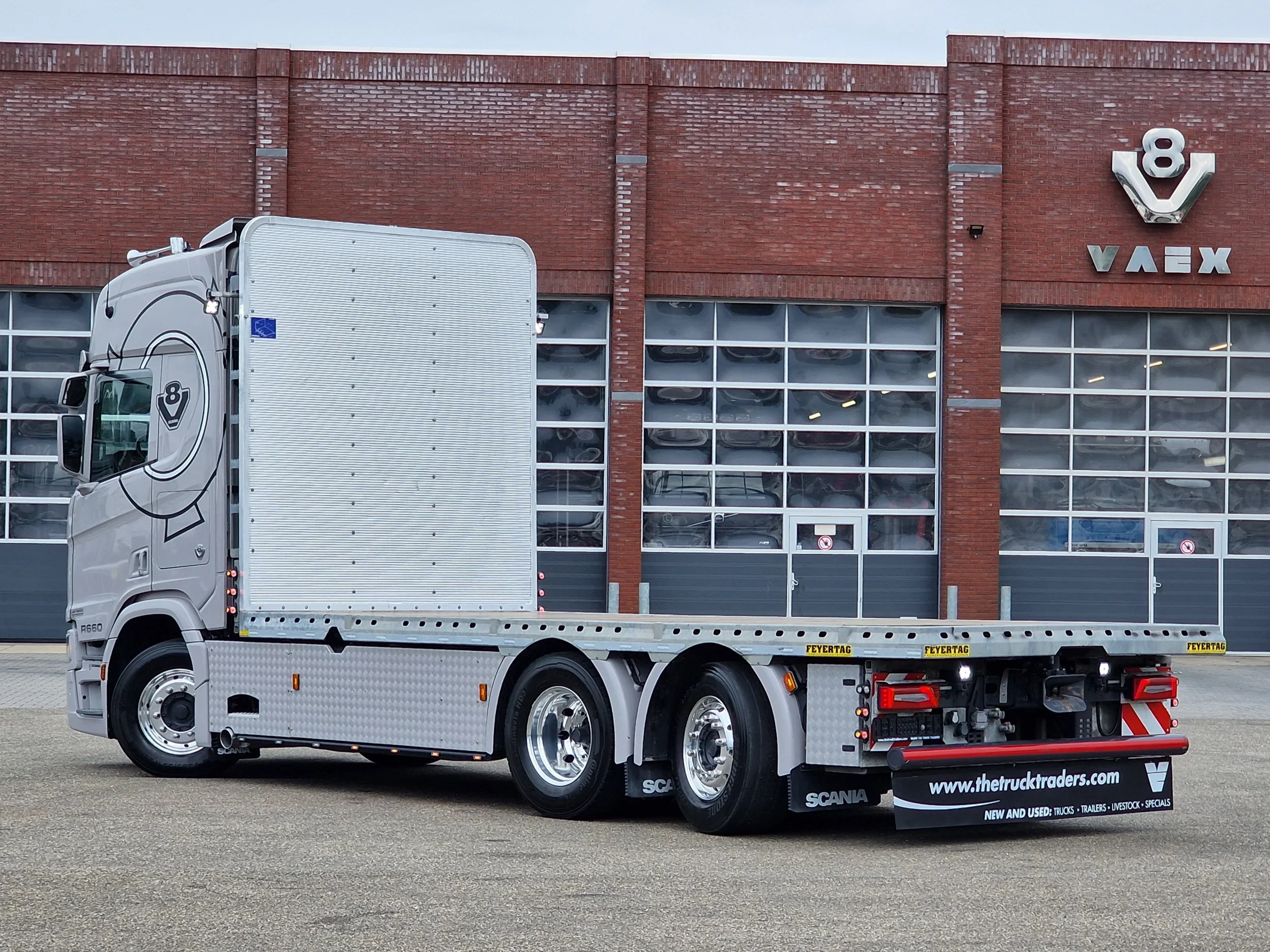 Scania R 2024 - R660 V8 NGS retarder - full air - WB435 - alcoa - steering axle afbeelding 12