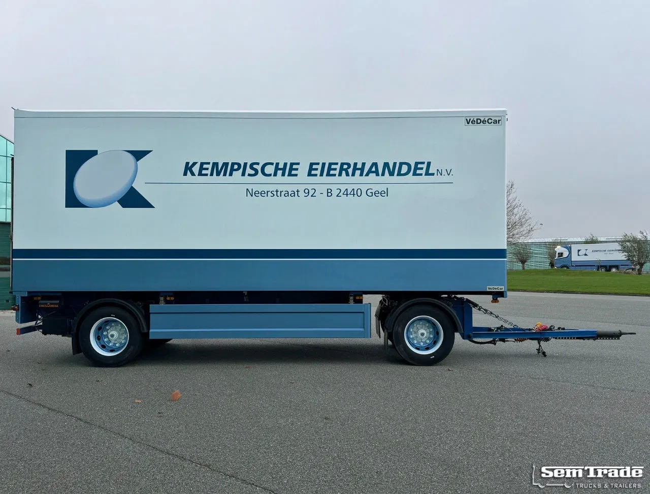 Groenewegen 2006 - DRA-10-10-2 VéDéCar ISOLATED BOX BPW AXLES DISC BRAKES TAIL LIFT NEW CONDITION immagine 5