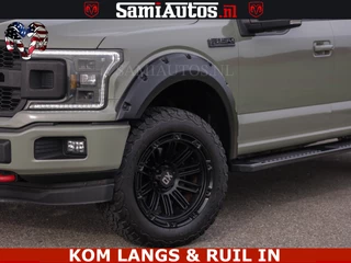 Dodge Ram Pick-Up 2018 - FORD F150 5.0 V8 4X4 | MAT OLIVE GREEN | BIJTELLING VRIJ | ZEER DIK | CAMERA | 3500KG | PANORAMA | LEDER | GO RHINO ROLLBAR | immagine 49
