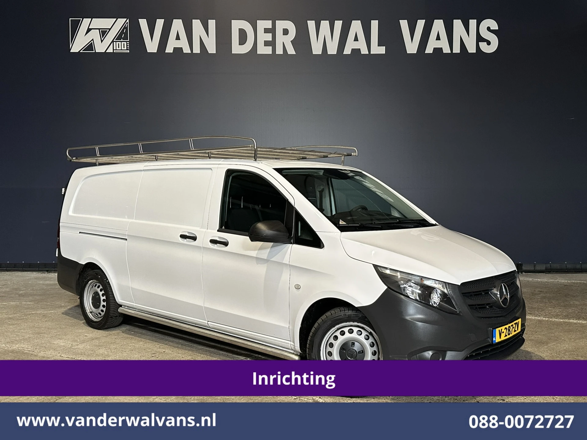 Mercedes-Benz Vito 2019 - 114 CDI 136pk L3H1 Inrichting Euro6 Airco | Camera | Navigatie | Imperiaal | Trekhaak imagen 1
