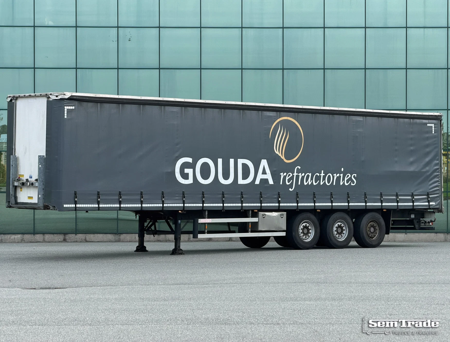 Groenewegen DRO-14-27 2009 - GALVANISED CHASSIS DISC BRAKES SLIDING ROOF HOLLAND-TRAILER image 1