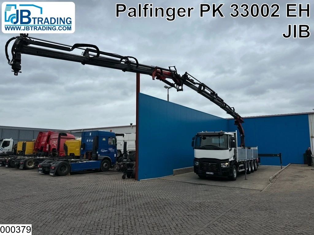 Renault 2019 - C 430 8x4 EURO 6, Palfinger, Remote, JIB afbeelding 1