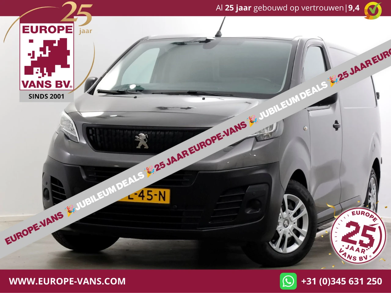 Peugeot Expert 2022 - 2.0 BlueHDI 145pk Automaat Premium Airco/Carplay/Cruise Control 05-2022 afbeelding 1