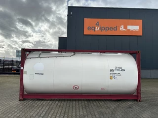 CIMC tankcontainers N/A 2017 - 20FT ISO /  25.010L / 22K2 / L4BH / T12 / steam heating / bottom discharge / 2.5Y-TEST/CSC: 10/2027 изображение 2