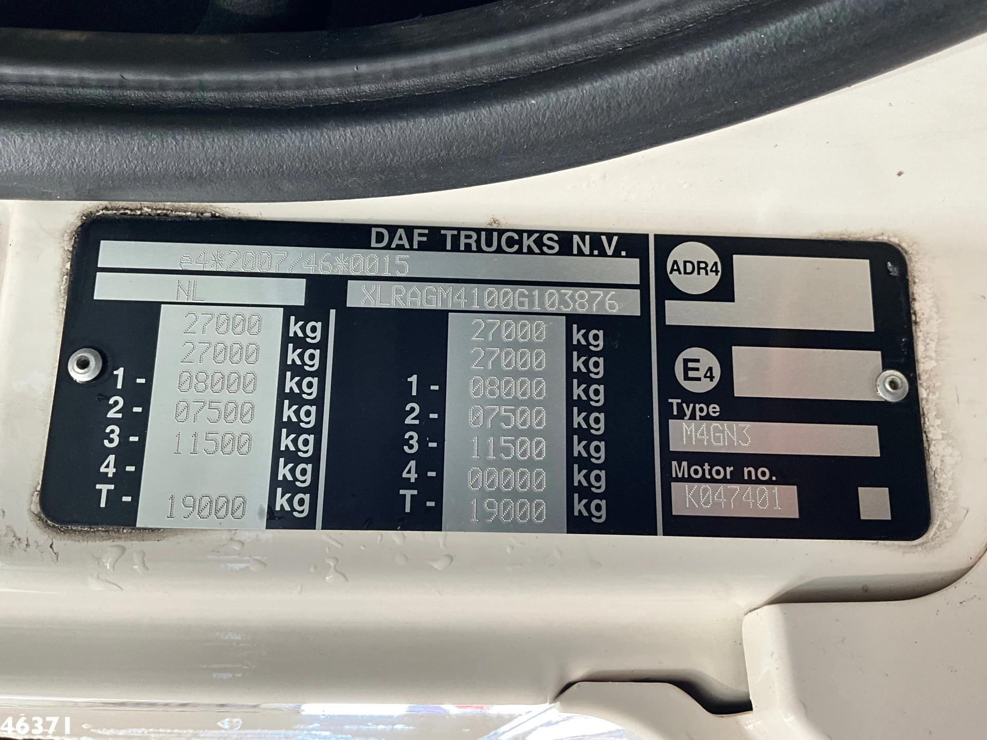 DAF FAG CF 290 Euro 6 Zoeller 17m³ Just 176.816 km ! 2016 Bild 24
