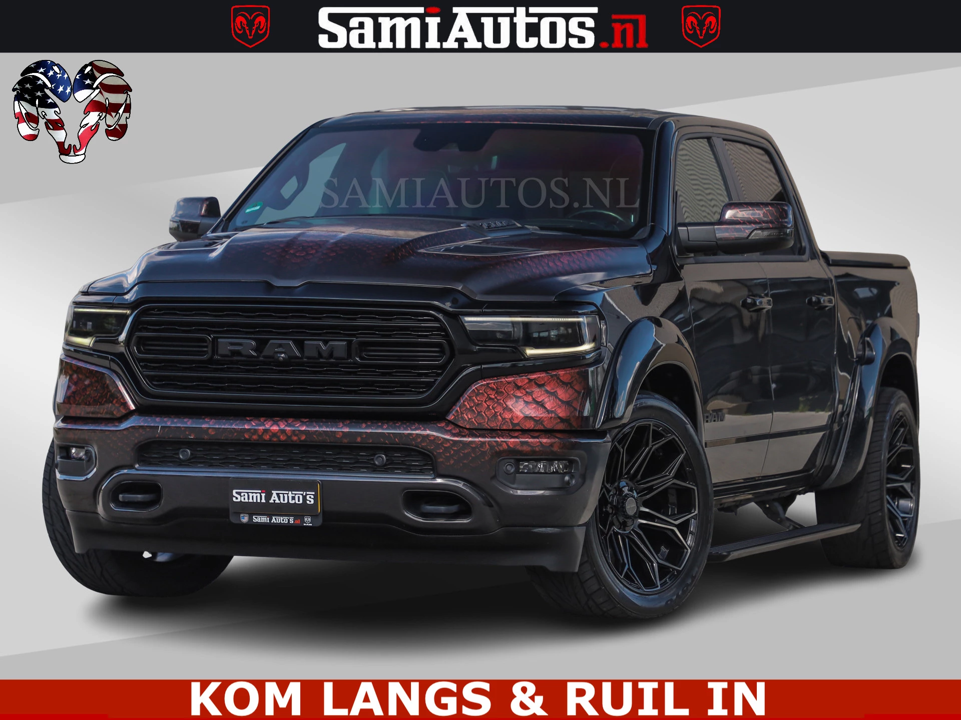 Dodge Ram Pick-Up 2023 - COBRA HULK PACK | 5.7 V8 402 PK | LIMITED EDITION | HUD | LUCHTVERING | BOM VOL | zdjęcie 1