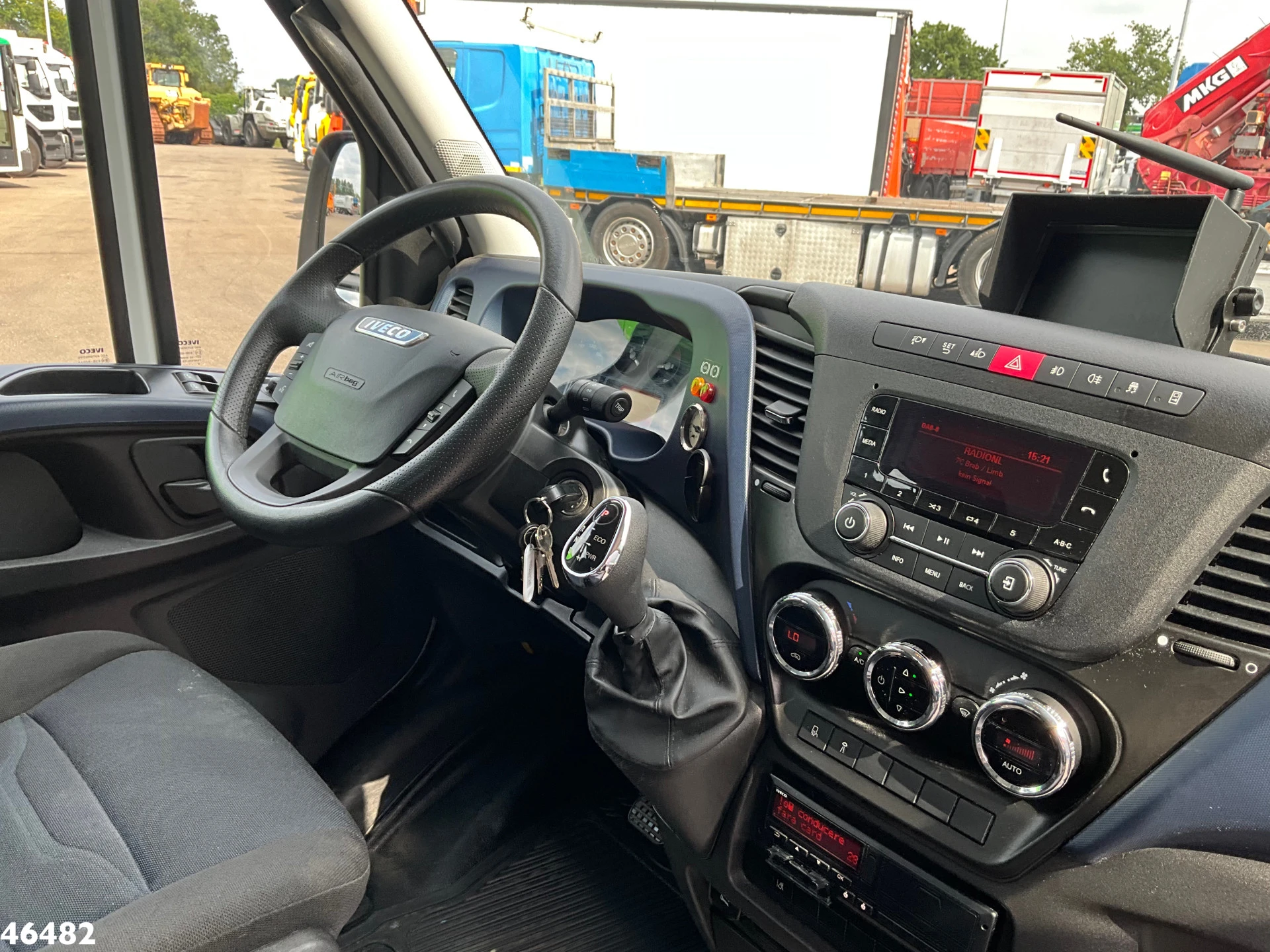 Iveco Daily 2019 - 50C21 + Kuiper KPRO54 gesloten laadbak BE-Combi Just 31.119 km! afbeelding 48