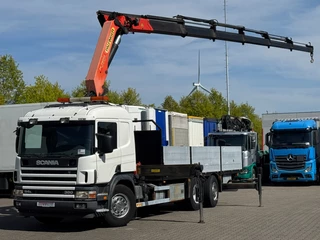 Scania P 2003 - P114-380 Palfinger PK29002 6x Hydr + Winch te koop