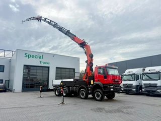 Iveco Trakker 2009 - 450 AD410T45W 8x8 / Euro 5 / Palfinger PK72002E + PJ170E / Lier / Slechts 82.634 km afbeelding 2 miniatuur