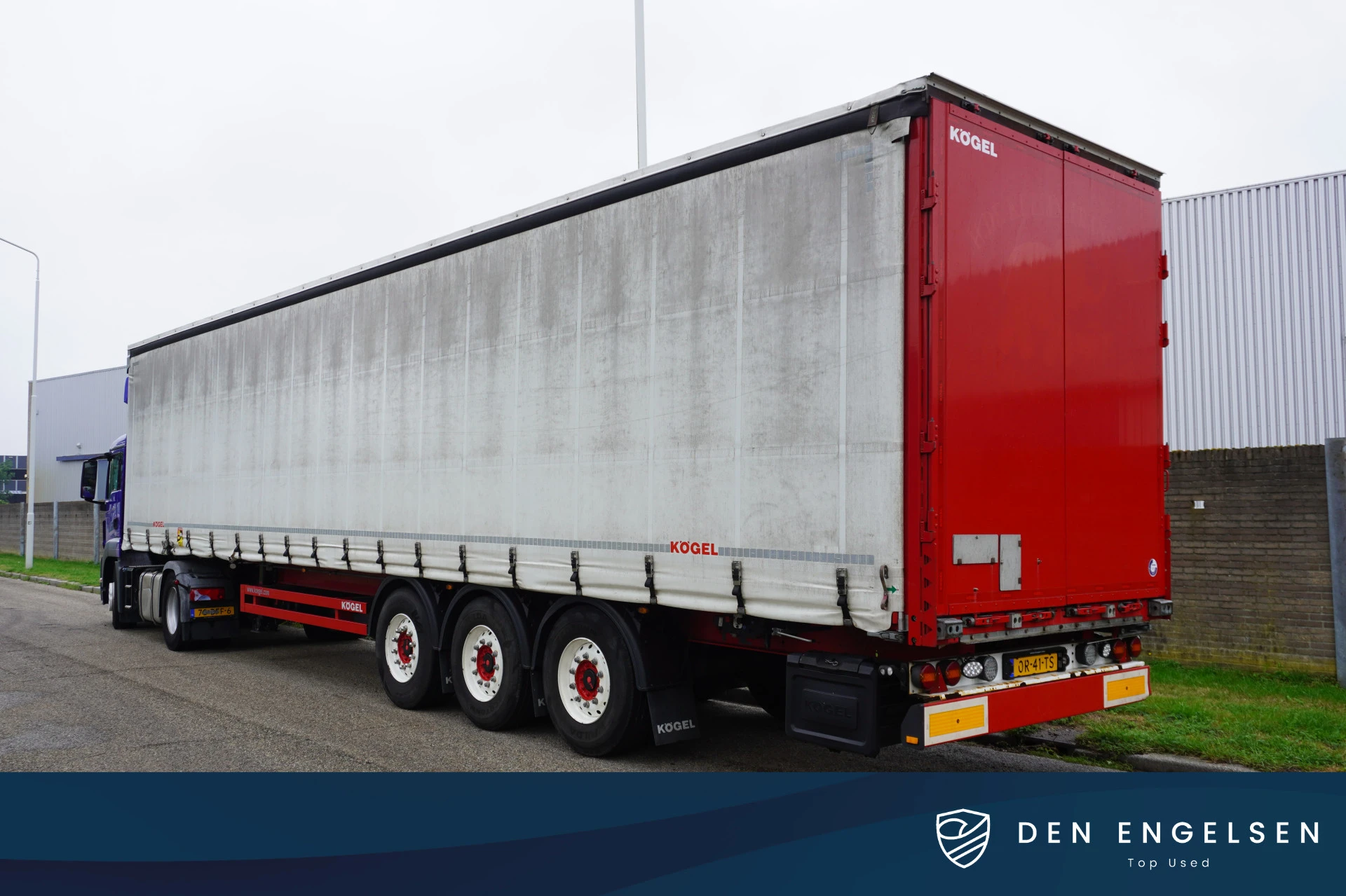 Kögel SN 24 2019 - Tautliner Schuifzeiloplegger Trailer Liftas Schuifdak SAF image 1