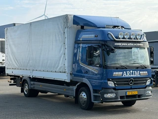 Mercedes-Benz Atego 2008 - 1229 L Huifzeil met Borden / Euro 4 / Manual / 6 Cilinder *APK* afbeelding 2 miniatuur