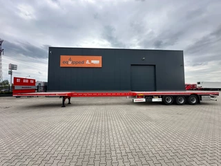 KAESSBOHRER N/A 2026 - new and unused Heavy-Duty flatbed / 690cm extendable / steering axle / lift axle / twistlocks / timberstakes / NL-trailer / APK: 04-2027 bild 3