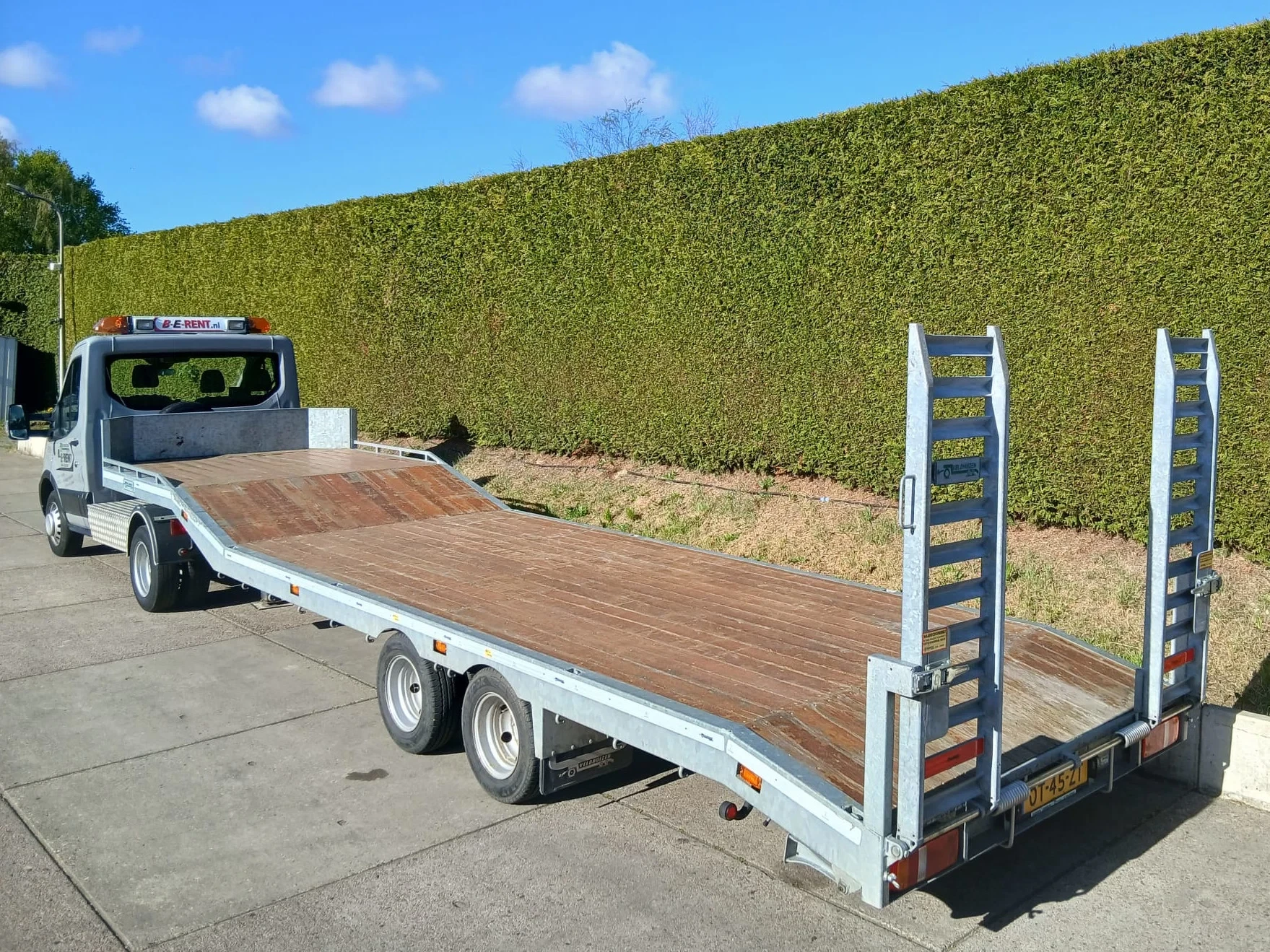 Ford Transit 2023 - + semi-dieplader oplegger 8,5 m. obrázek 3