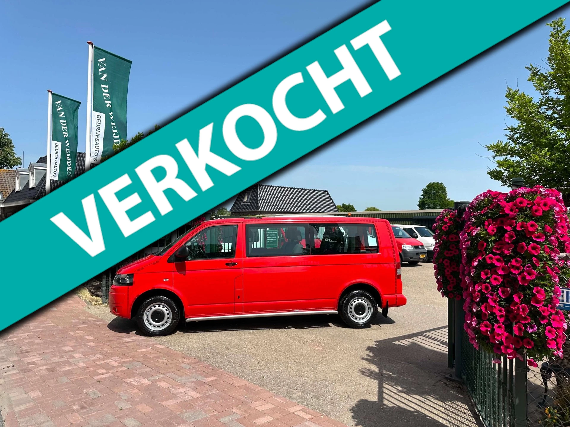 Volkswagen Transporter 2014 - Kombi 2.0 TDI L2H1 9 Persoons AUTOMAAT MARGE afbeelding 1